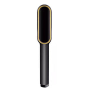 Stylish hair straightener with an ergonomic handle for effortless use.
