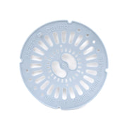 Flexible spin cover for a washing machine dryer, ready for installation.