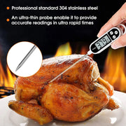 Food thermometer baking use