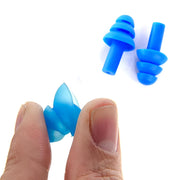 Men Swimming Ear Plugs Reusable Waterproof Silicone for Swimming (2 Pc)