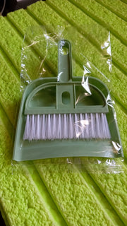 Mini Dustpan with Brush Set displayed on a clean surface, ready for use.