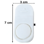 Magnetic door alarm size details