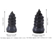 Size of tire repair nail for cars and bikes