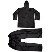 Waterproof EVA rainwear with button closure ideal for cycling and commuting.