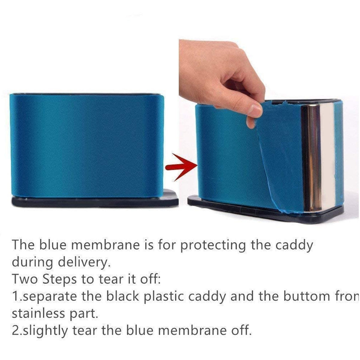Space saving sink organizer holder for the kitchen