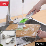 Dish cleaning brush kitchen sink